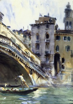 Venecia clásica Painting - El Rialto John Singer Sargent Venecia